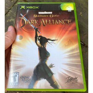Baldur's Gate Dark Alliance (Microsoft Xbox, 2002) Complete CIB Tested
